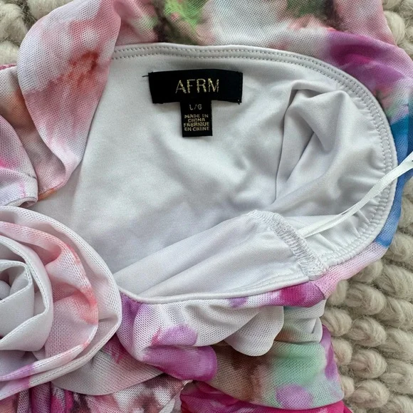 AFRM Pink and Orange Floral Set REVOLVE - Picture 14 of 16